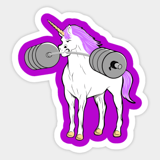 Unicorn Strong Sticker